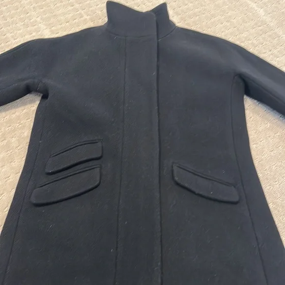 J. Crew Italian Wool Stadium Cloth Cocoon Coat - Picture 5 of 10